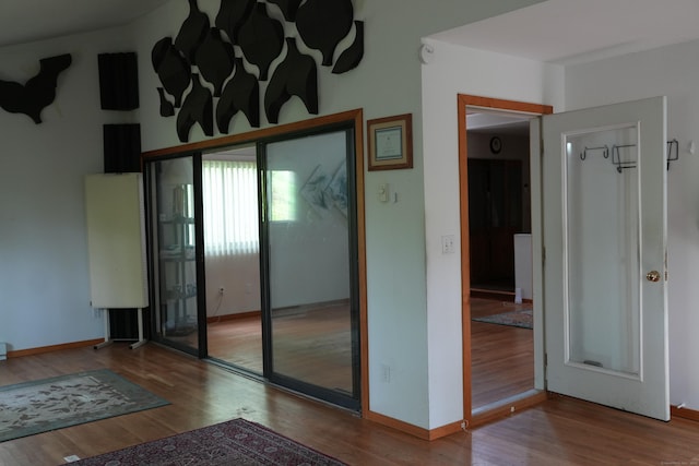 953 Rainbow Trl, Orange, CT 06477 - entryway with wood finished floors and baseboards