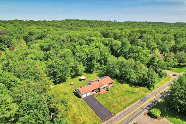 17 Straitsville Rd, Prospect, CT 06712 - view from above of property with a forest