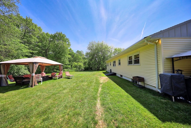 17 Straitsville Rd, Prospect, CT 06712 - view of grassy yard with a gazebo
