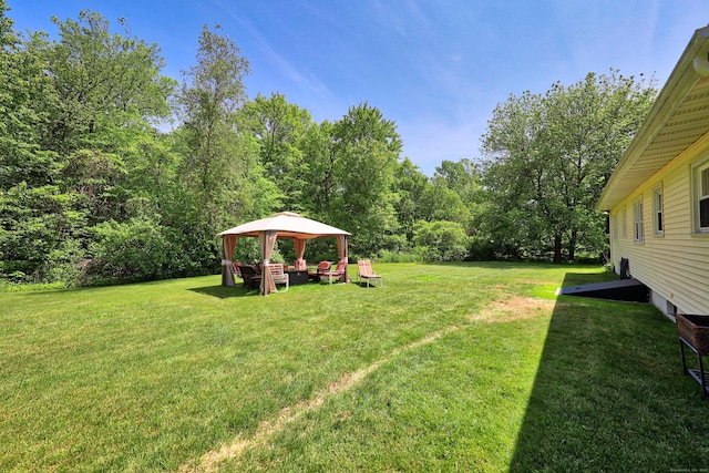 17 Straitsville Rd, Prospect, CT 06712 - view of grassy yard with a gazebo