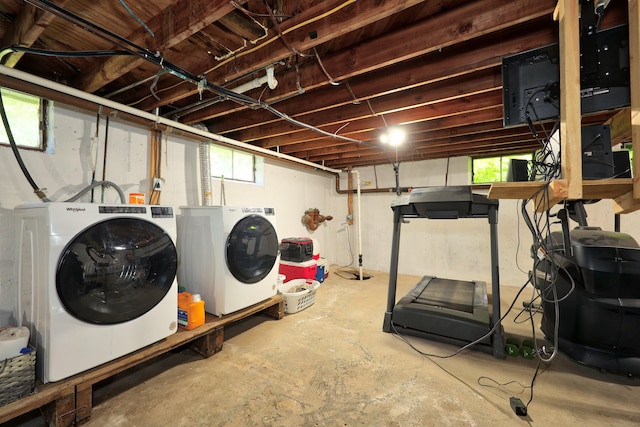 17 Straitsville Rd, Prospect, CT 06712 - basement featuring separate washer and dryer