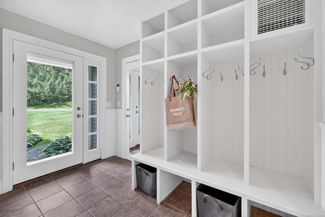 65 Joes Hill Rd, Danbury, CT 06811 - mudroom featuring stone finish flooring