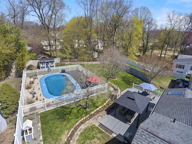 drone / aerial view