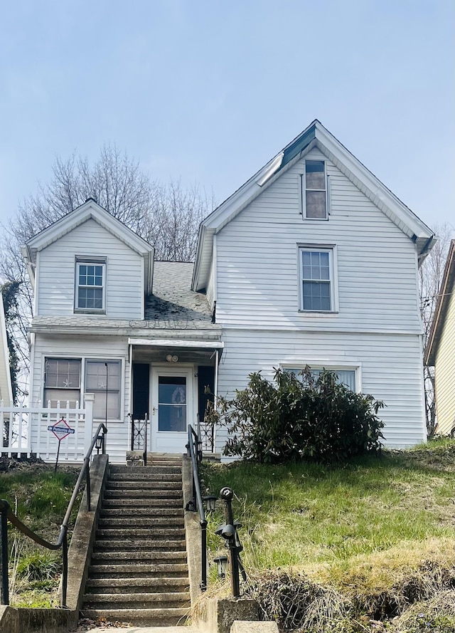 65 Easton Ave, Waterbury, CT 06704 - traditional-style house with a shingled roof