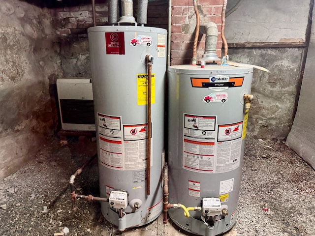 utilities with water heater