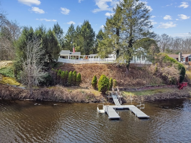 7 Ford Rd, Newtown, CT 06482 - dock featuring a water view