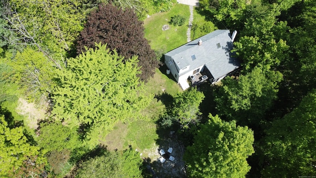 119 Town Hill Rd, Warren, CT 06754 - aerial view of property and surrounding area
