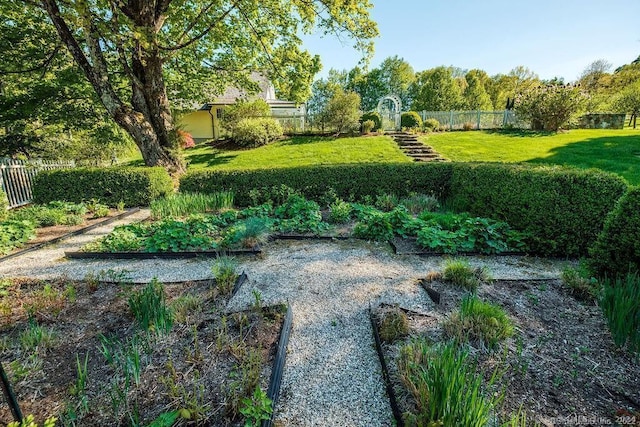 253 Tophet Rd, Roxbury, CT 06783 - view of yard with a garden