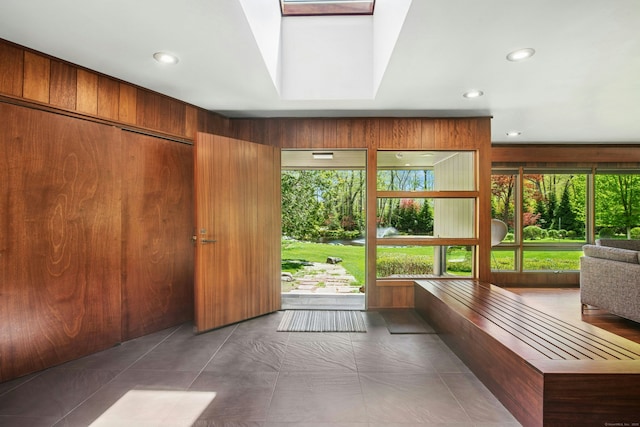 71 Boulderol Rd, Stamford, CT 06903 - entryway with healthy amount of natural light and recessed lighting