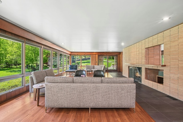 71 Boulderol Rd, Stamford, CT 06903 - living area with a fireplace
