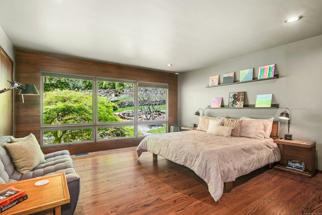 71 Boulderol Rd, Stamford, CT 06903 - bedroom featuring wood finished floors and recessed lighting