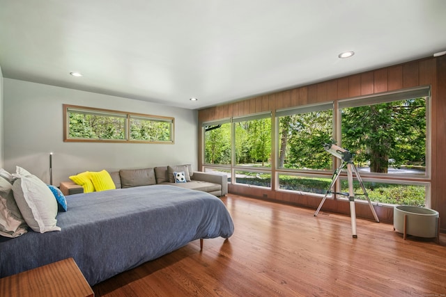 71 Boulderol Rd, Stamford, CT 06903 - bedroom featuring wood finished floors and recessed lighting