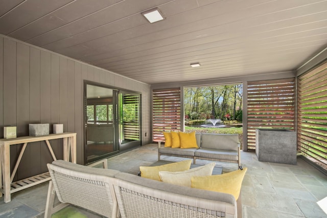 71 Boulderol Rd, Stamford, CT 06903 - view of patio / terrace featuring an outdoor living space