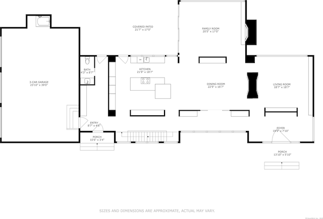floor plan / room layout