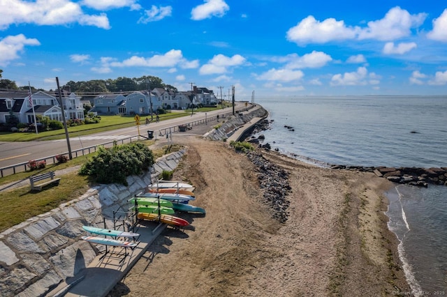 37 Woodland Dr, Old Saybrook, CT 06475 - water view with nearby suburban area and local beach