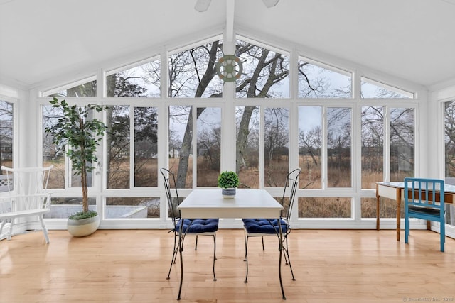 37 Woodland Dr, Old Saybrook, CT 06475 - sunroom / solarium with vaulted ceiling, a deck, and plenty of natural light