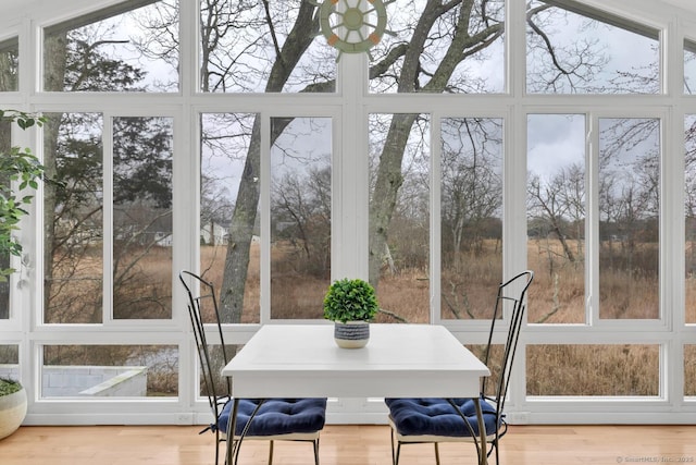 37 Woodland Dr, Old Saybrook, CT 06475 - sunroom / solarium with wood finished floors