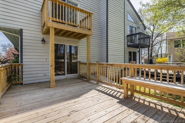 view of deck