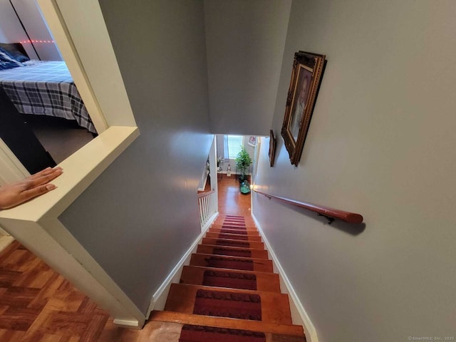 24 Deerwood Ln Unit 3, Waterbury, CT 06704 - staircase with baseboards