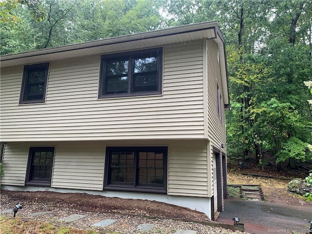 view of back of property