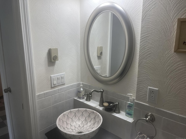 view of half bath