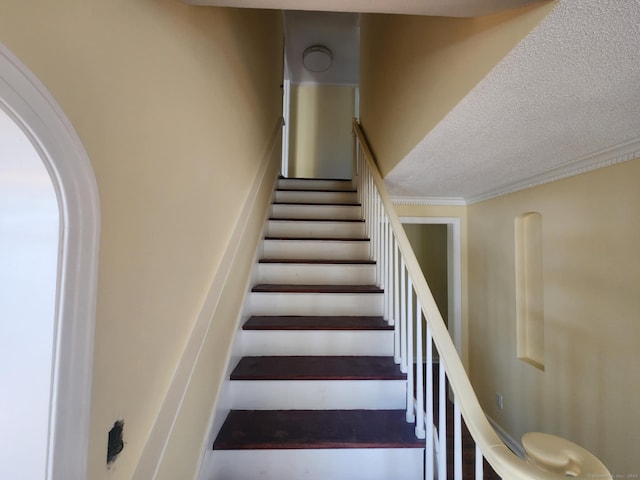 20 Rosina Rd, Hamden, CT 06514 - staircase with ornamental molding