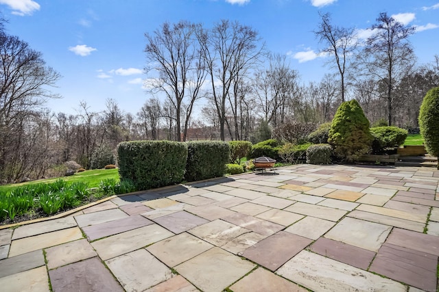 view of patio