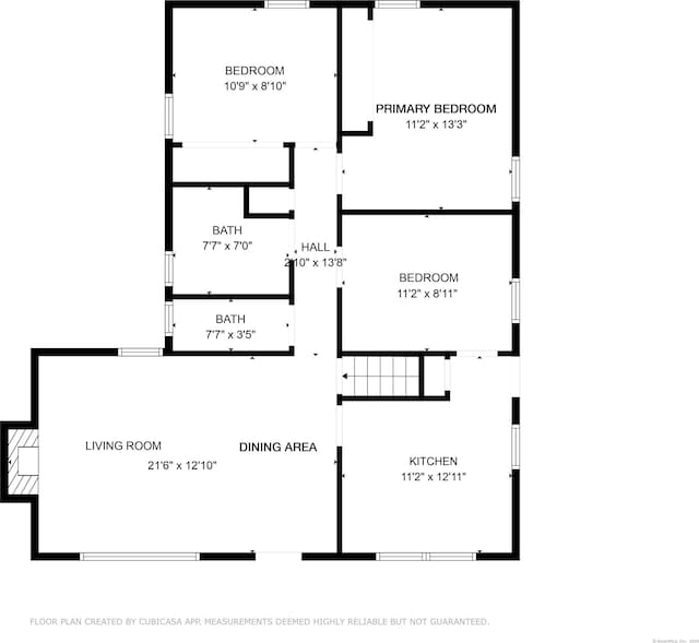 287 Prospect St, Wethersfield, CT 06109 - room layout