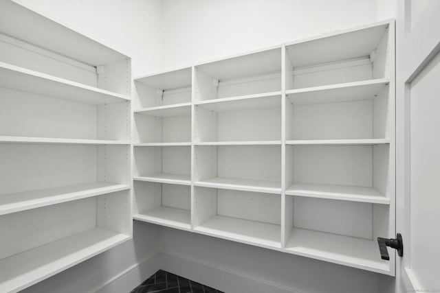 view of pantry