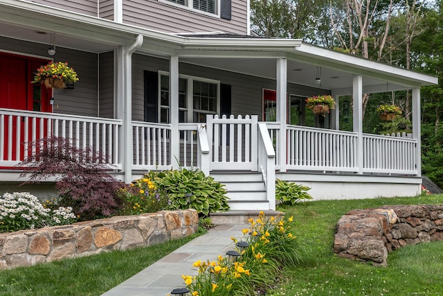 34 Kent Rd, Warren, CT 06754 - entrance to property featuring a porch