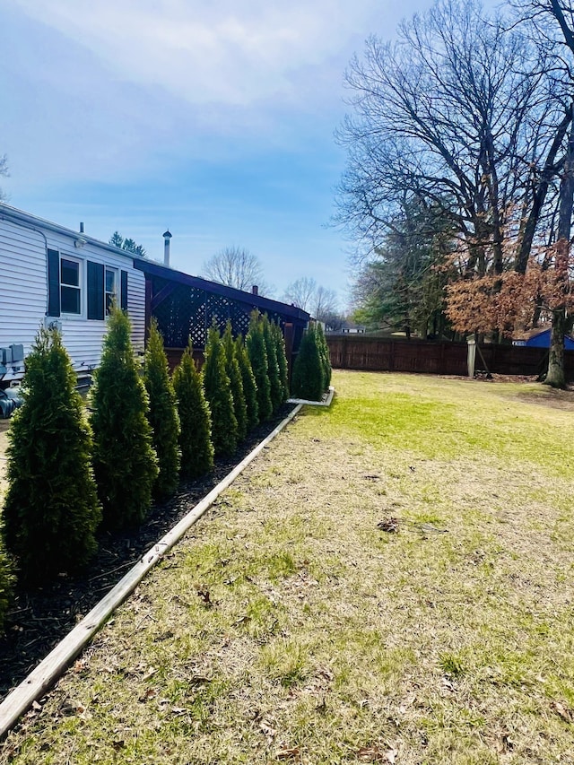 18 Nancy Dr, Enfield, CT 06082 - view of yard featuring fence