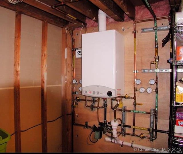 18 Nancy Dr, Enfield, CT 06082 - utilities with tankless water heater