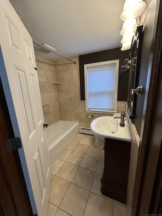 18 Nancy Dr, Enfield, CT 06082 - full bath featuring tile walls, tile patterned flooring, and vanity