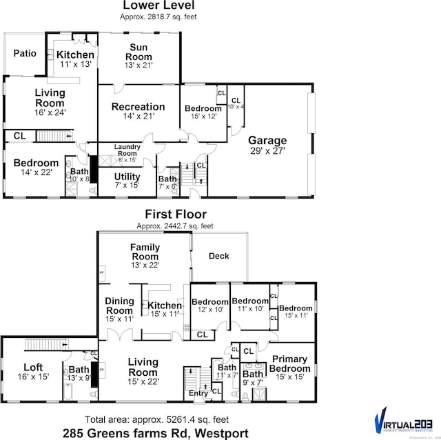 285 Greens Farms Rd, Westport, CT 06880 - room layout