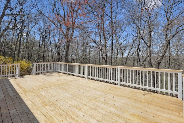 view of deck