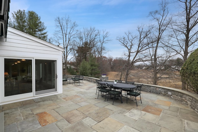 view of patio / terrace with outdoor dining space