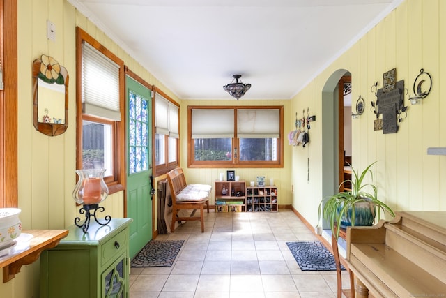 269 Silver Hill Rd, Derby, CT 06418 - sunroom / solarium featuring arched walkways