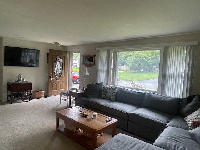7 Glen Cir, Seymour, CT 06483 - living area featuring carpet floors