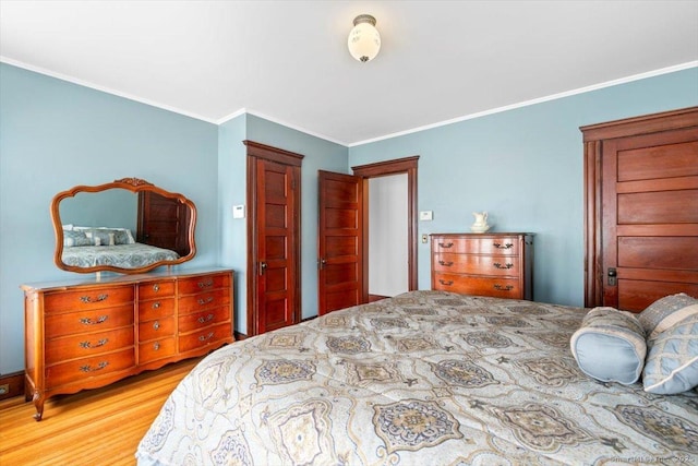 289 Gulf St, Milford, CT 06460 - bedroom with crown molding and wood finished floors