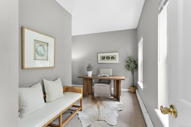 10 Applegate Ln, Monroe, CT 06468 - home office with baseboards and carpet floors