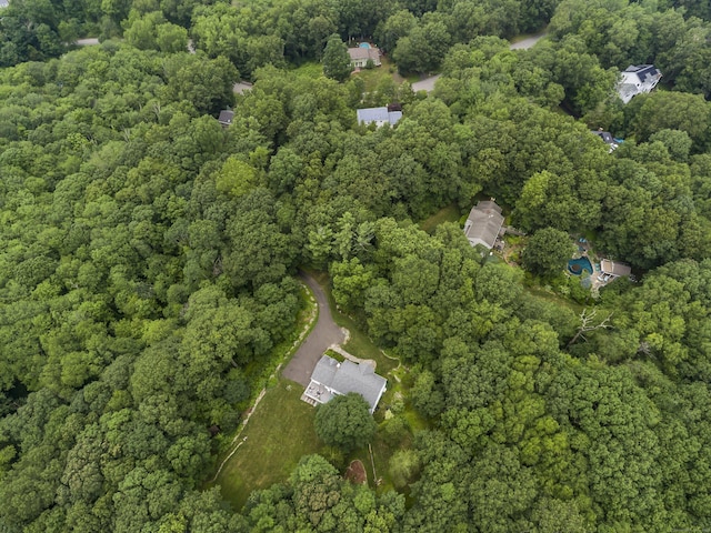 10 Applegate Ln, Monroe, CT 06468 - aerial view of property and surrounding area featuring a forest
