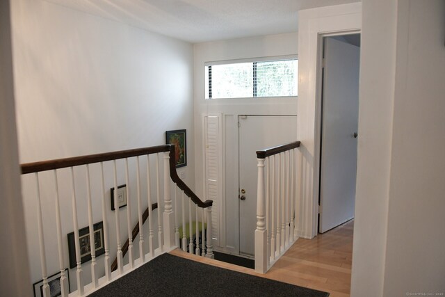 84 Shepards Knoll Dr Unit 84, Hamden, CT 06514 - stairs featuring wood finished floors