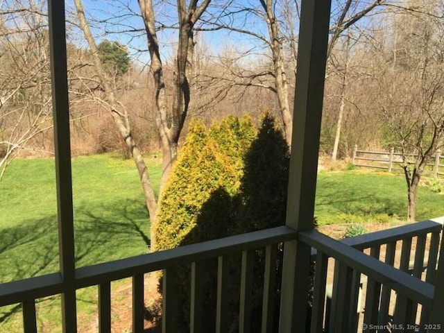 7 Beacon Ln, Norfolk, CT 06058 - view of yard with fence