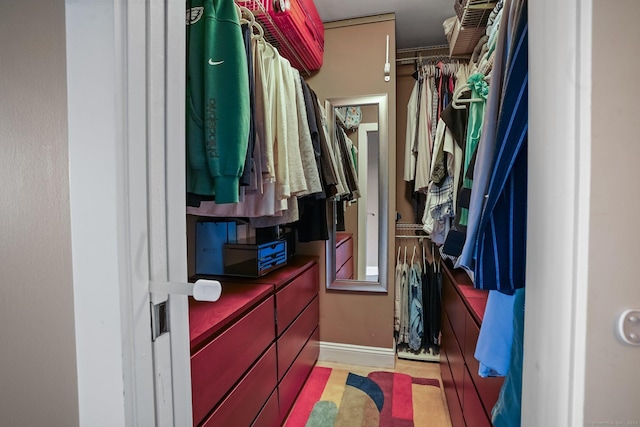 2625 Park Ave Phj, Phj, Bridgeport, CT 06604 - spacious closet featuring light wood finished floors