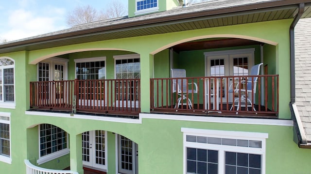 72 Indian Spring Rd, Woodstock, CT 06281 - exterior space featuring french doors