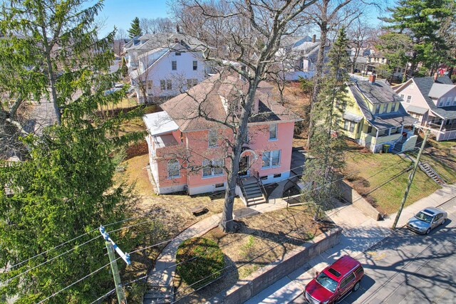 639 Cooke St, Waterbury, CT 06710 - drone / aerial view featuring a residential view