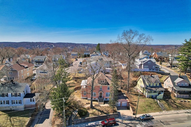 639 Cooke St, Waterbury, CT 06710 - birds eye view of property with a residential view