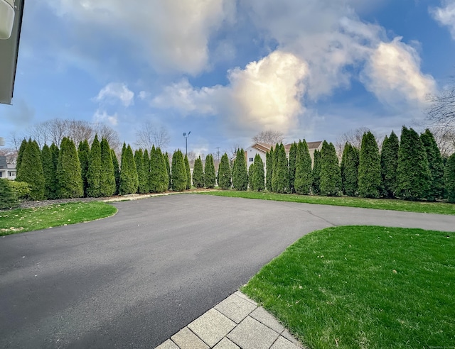view of road