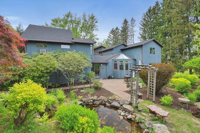 89 E St, Morris, CT 06763 - back of property with a patio