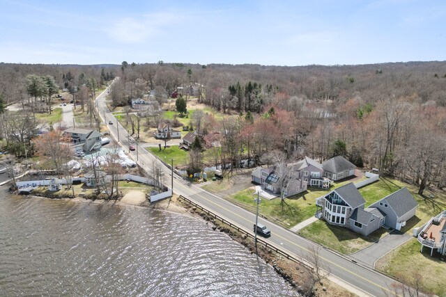 75 N Main St, East Hampton, CT 06424 - drone / aerial view of a large body of water